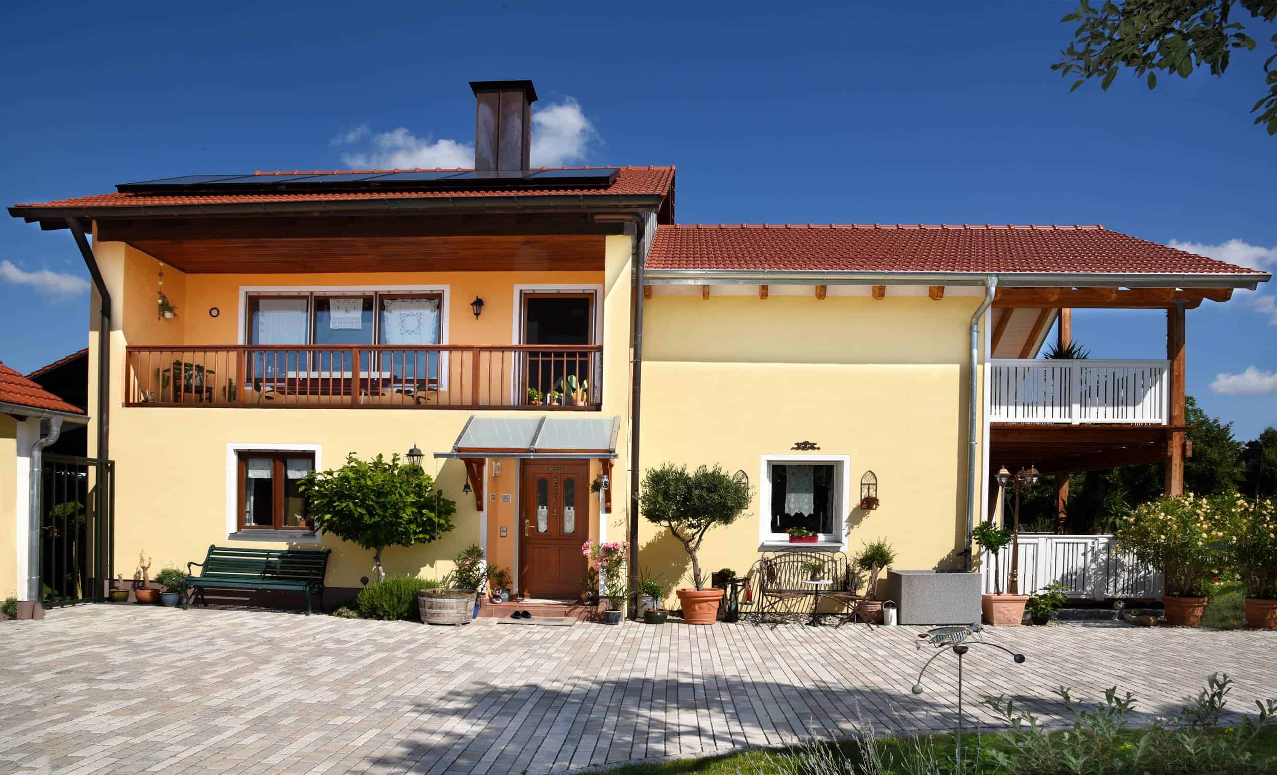 Anbau in Brettsperrholz – Bauweise (LENO)