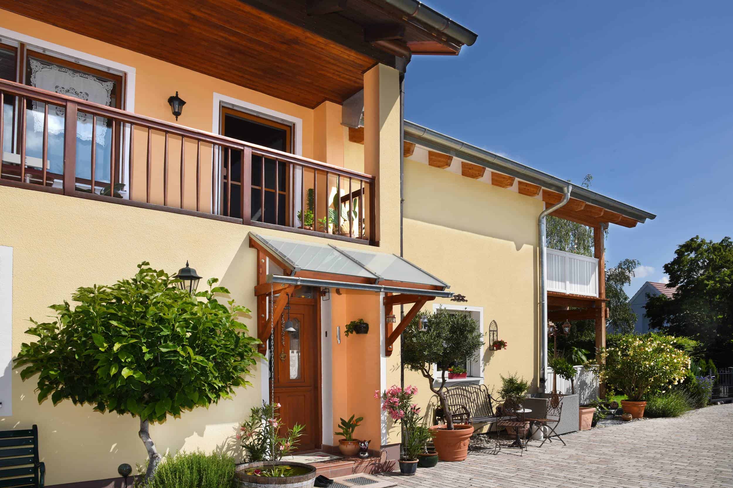 Anbau in Brettsperrholz – Bauweise (LENO)