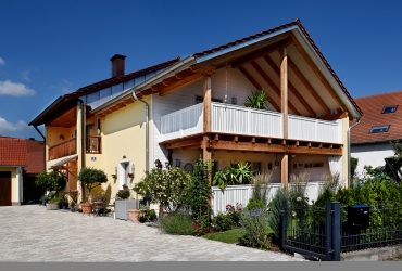 Anbau in Brettsperrholz – Bauweise (LENO)