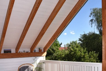 Anbau in Brettsperrholz – Bauweise (LENO)