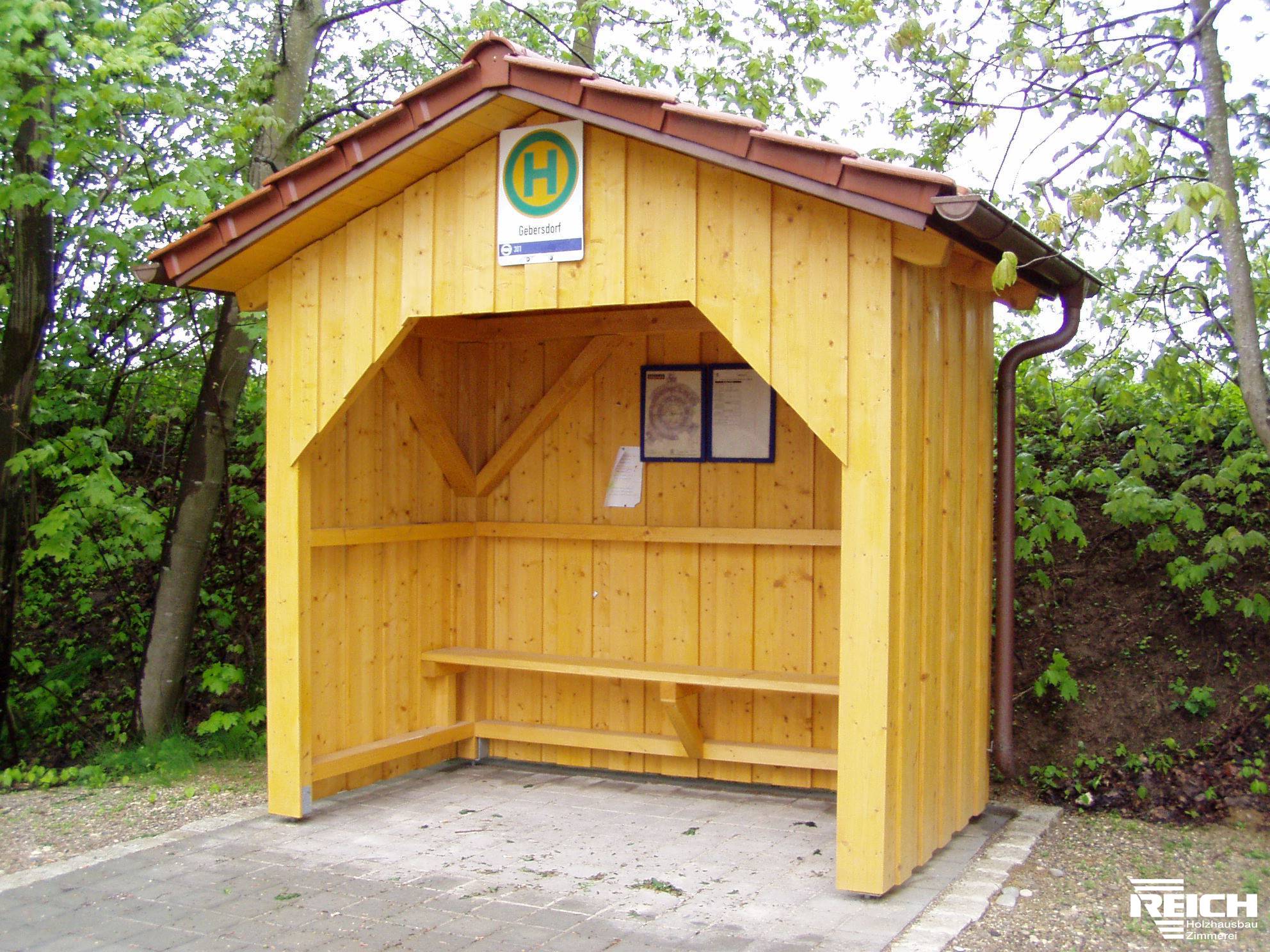 Bushäuschen, Brücke