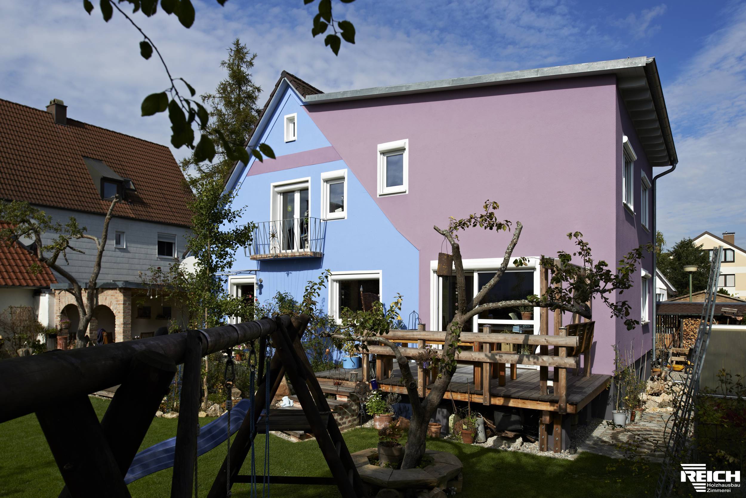 Anbau in Holzständer - Bauweise 2