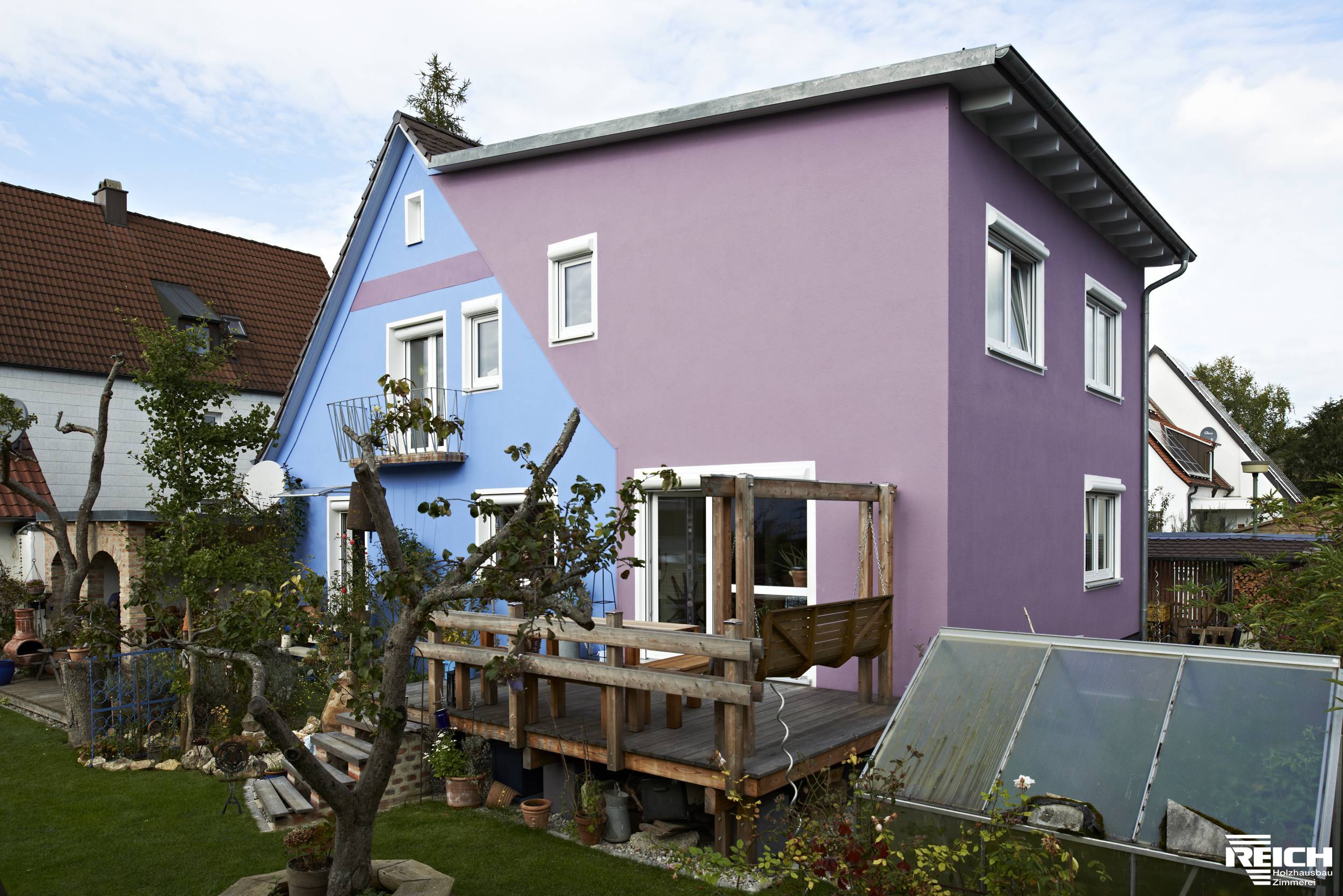 Anbau in Holzständer - Bauweise 2
