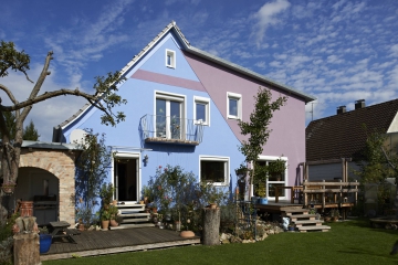 Anbau in Holzständer - Bauweise 2