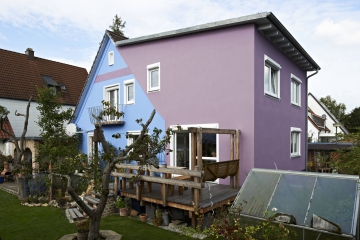 Anbau in Holzständer - Bauweise 2