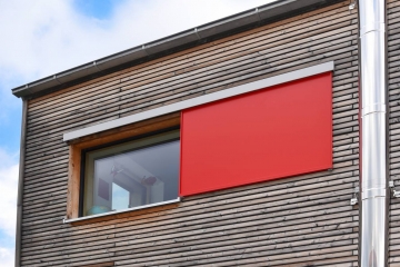 EFH als Passivhaus mit Rhombusschalung