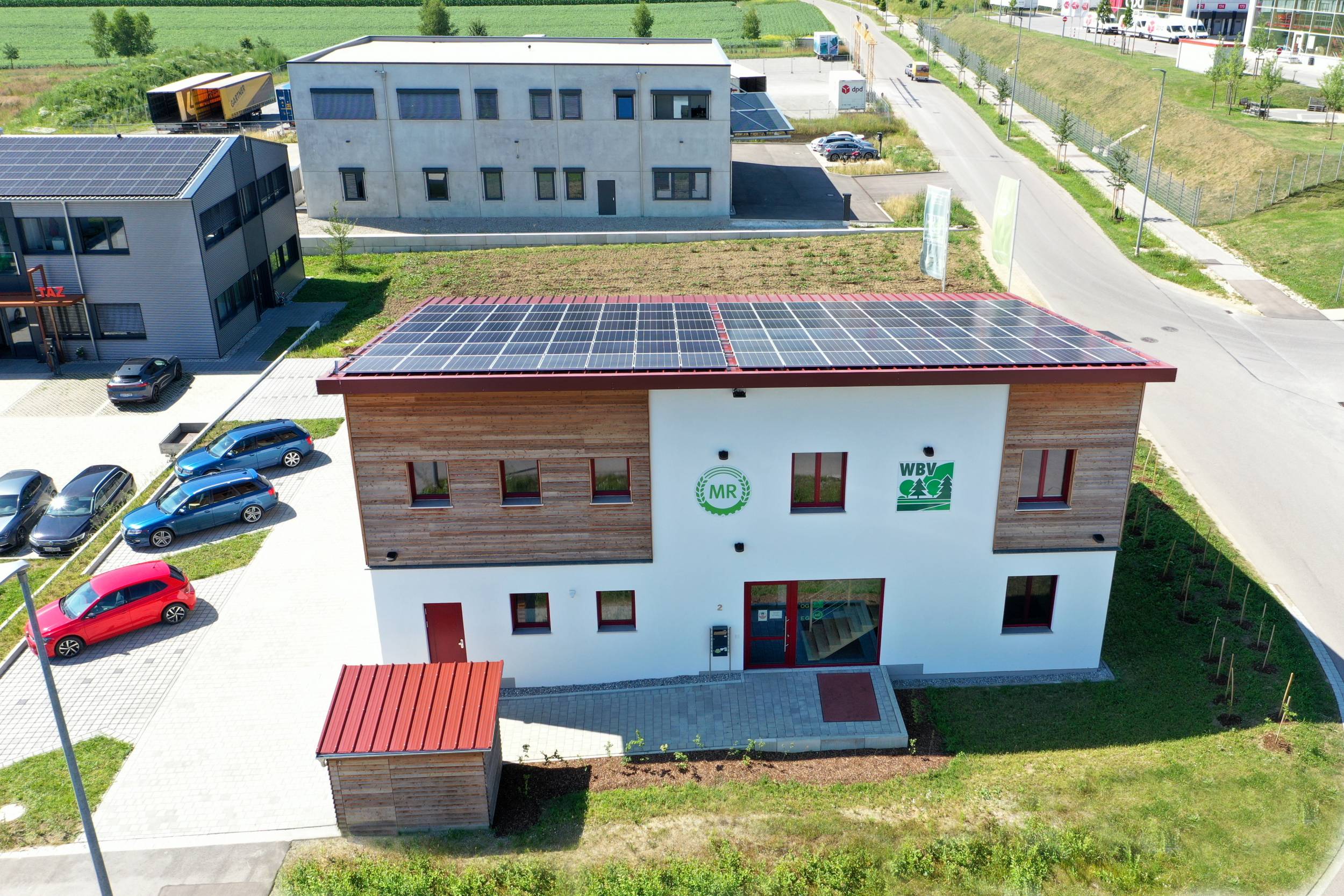 Neubau Bürogebäude Maschinenring und Waldbauernvereinigung in Dasing