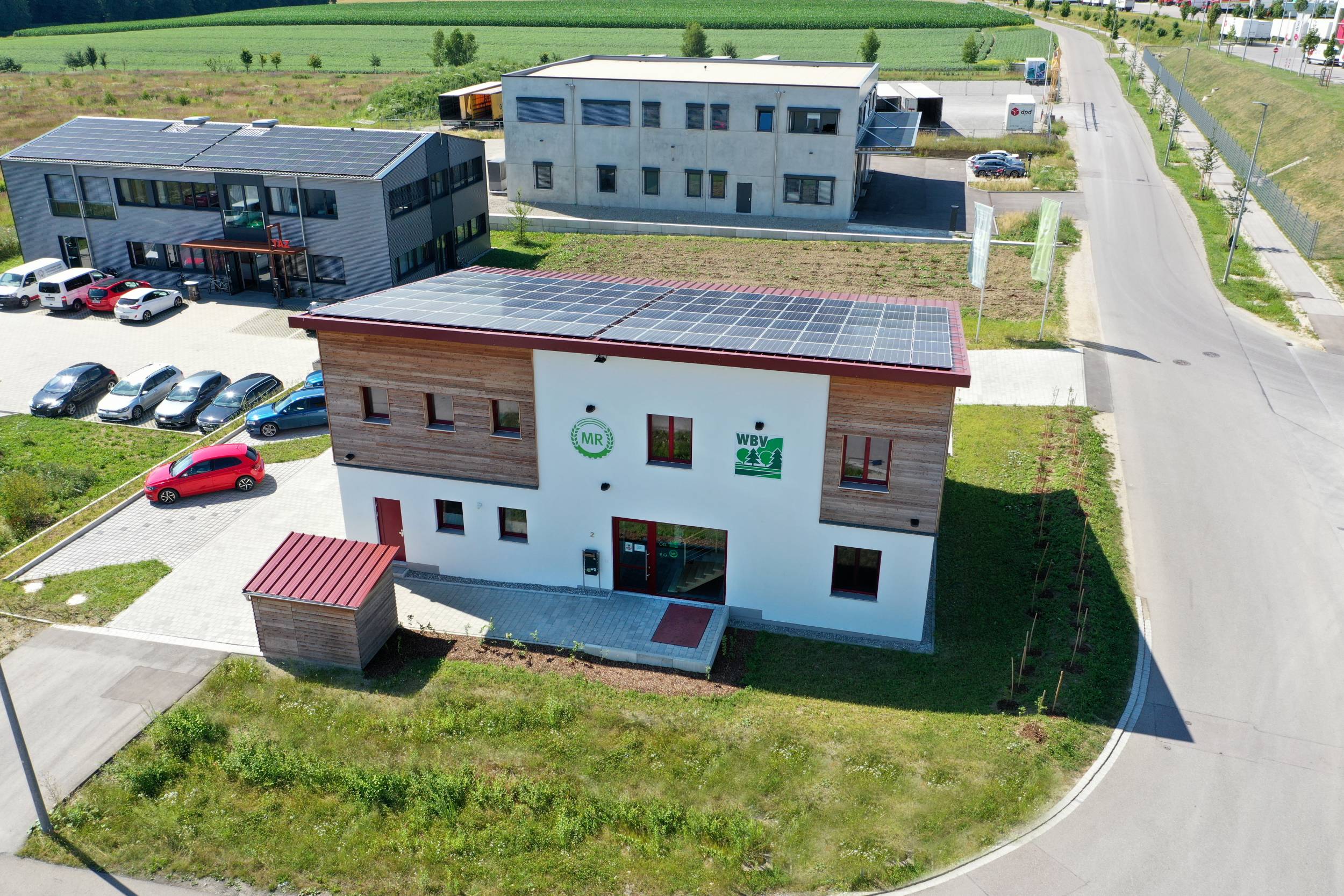 Neubau Bürogebäude Maschinenring und Waldbauernvereinigung in Dasing