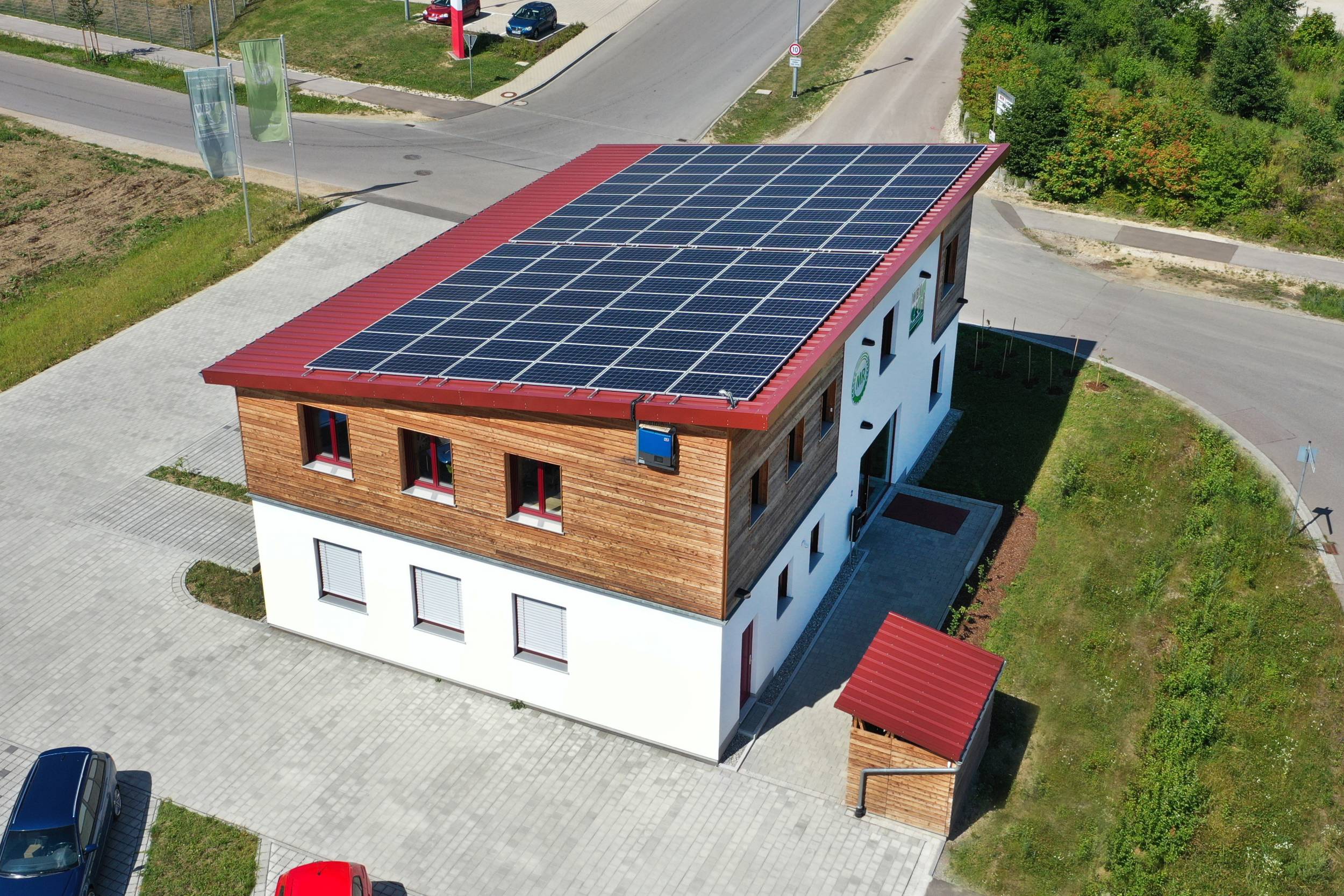 Neubau Bürogebäude Maschinenring und Waldbauernvereinigung in Dasing