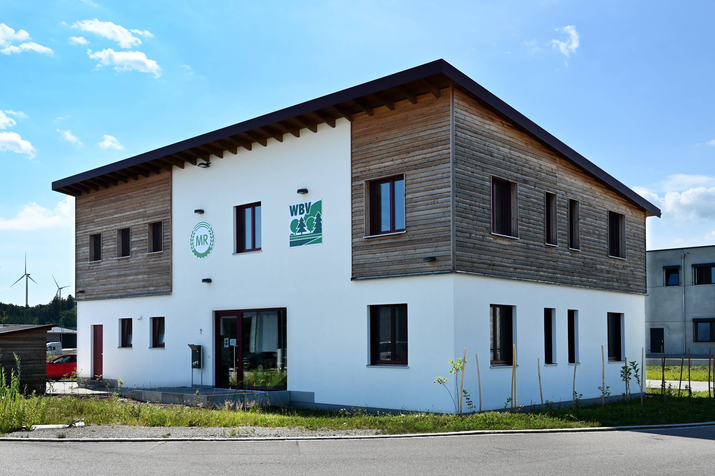 Neubau Bürogebäude Maschinenring und Waldbauernvereinigung in Dasing