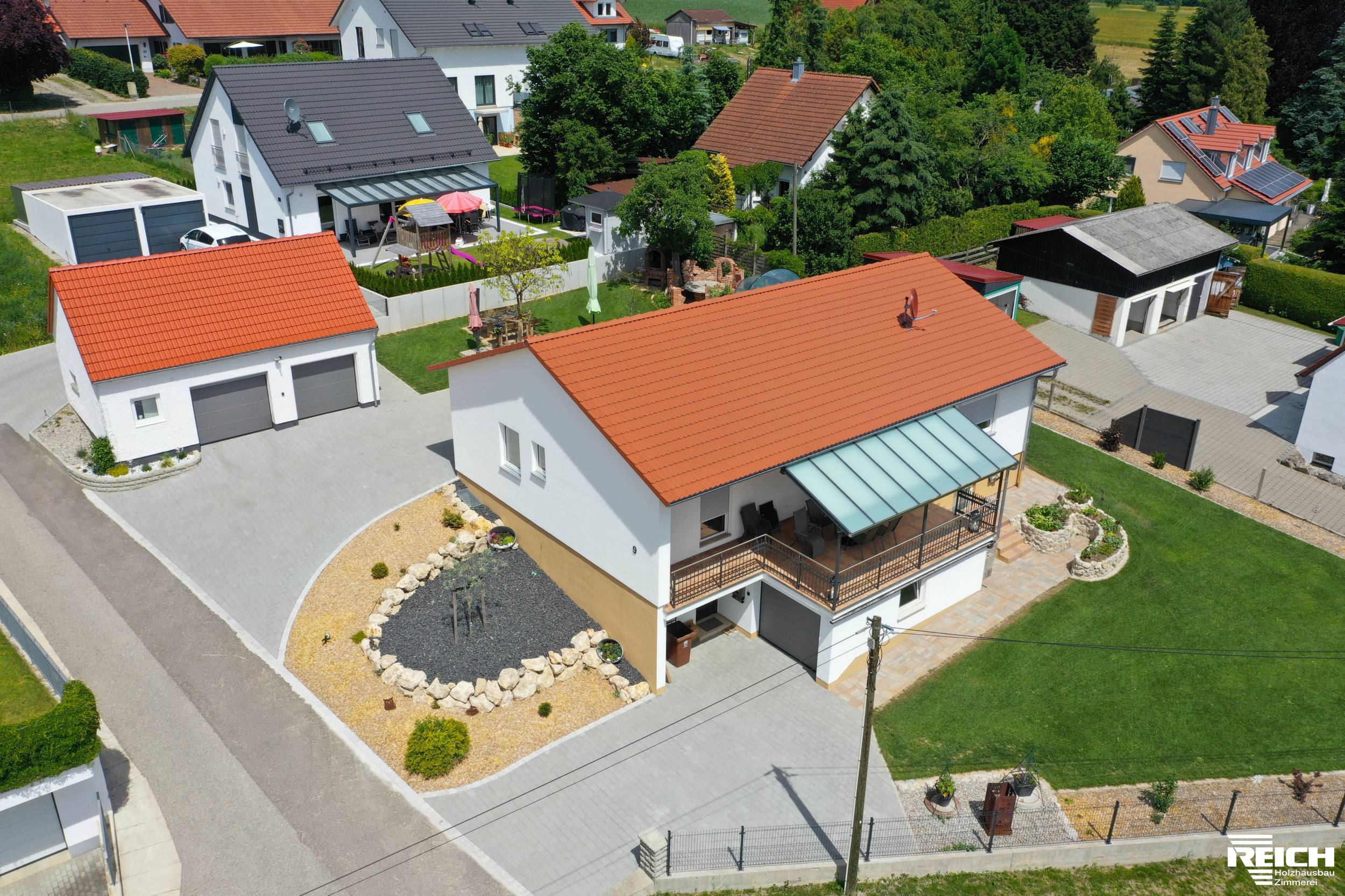 Neubau EFH in Holzrahmenbau