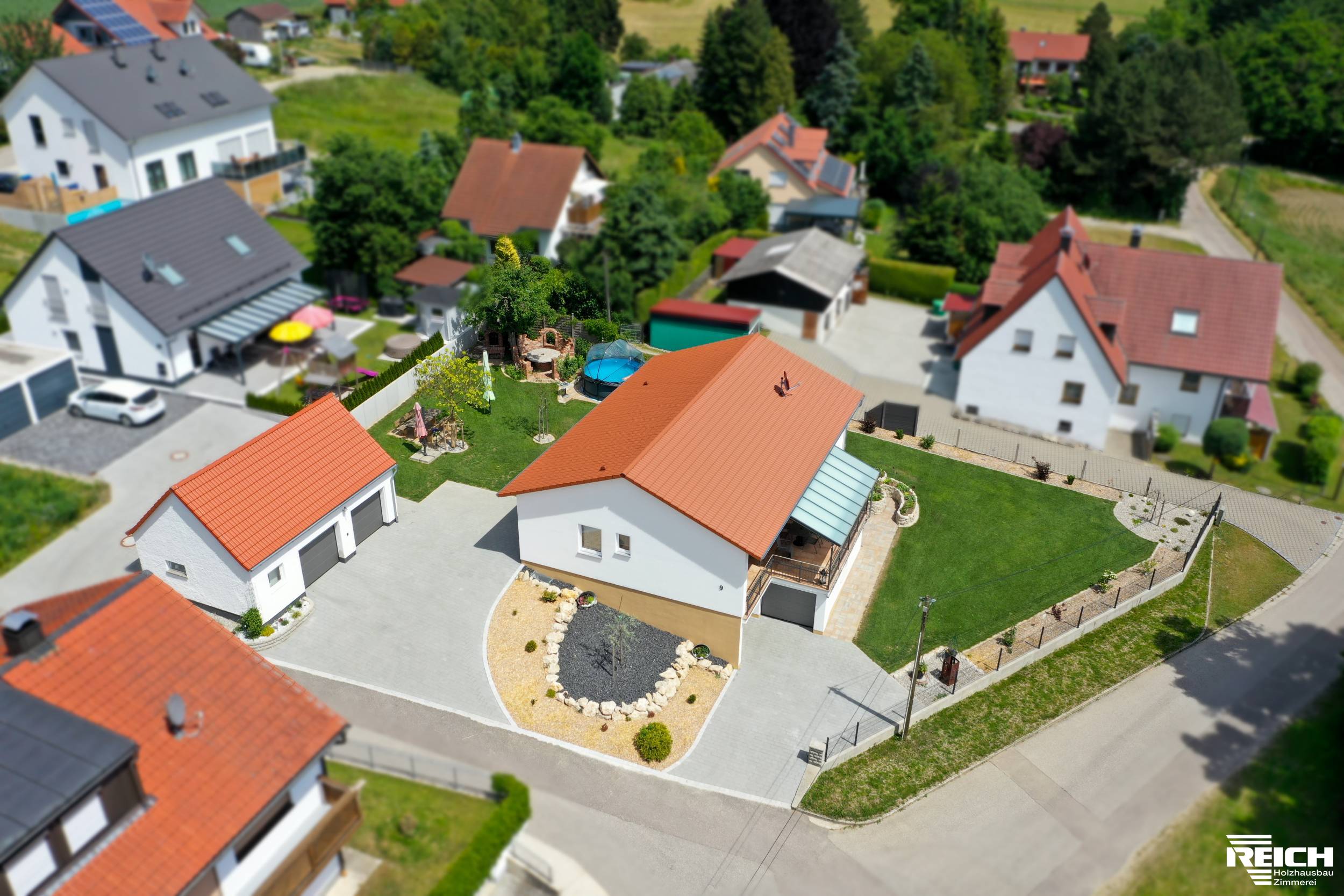 Neubau EFH in Holzrahmenbau