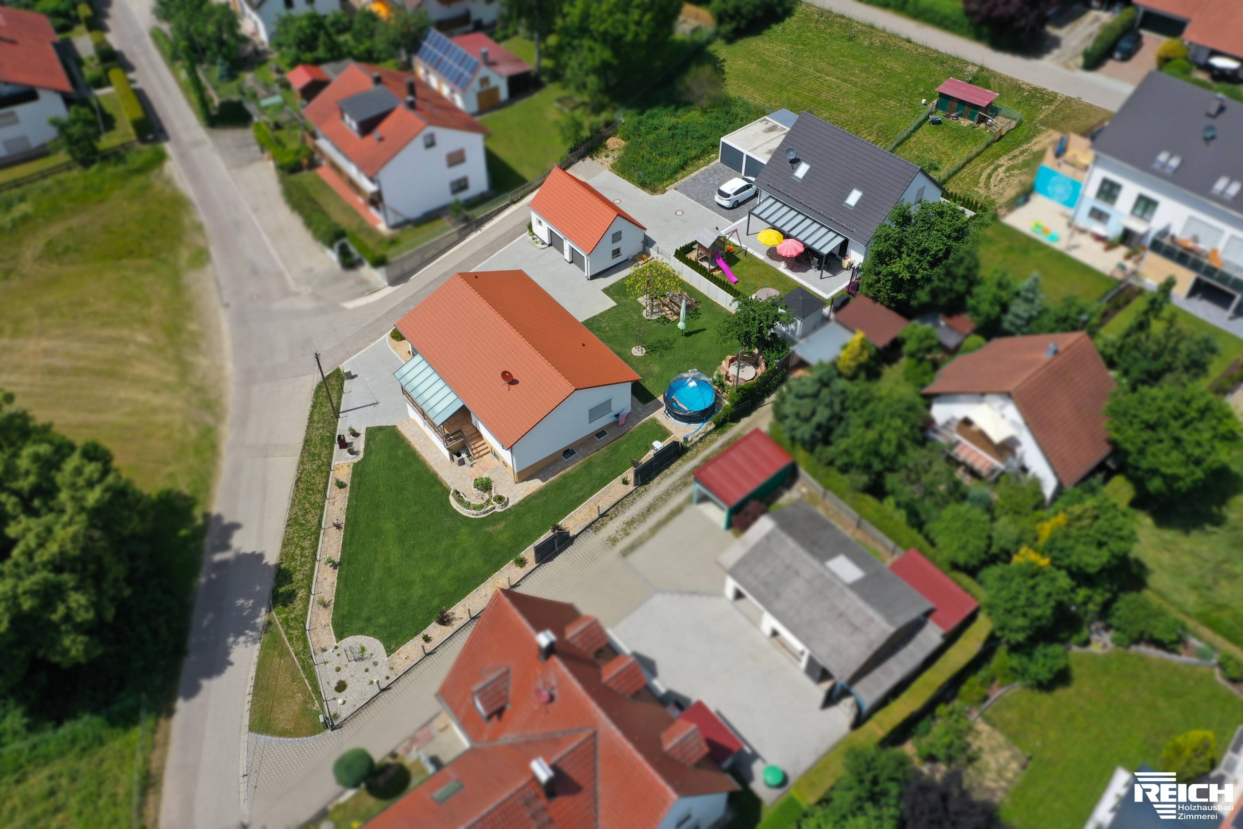 Neubau EFH in Holzrahmenbau