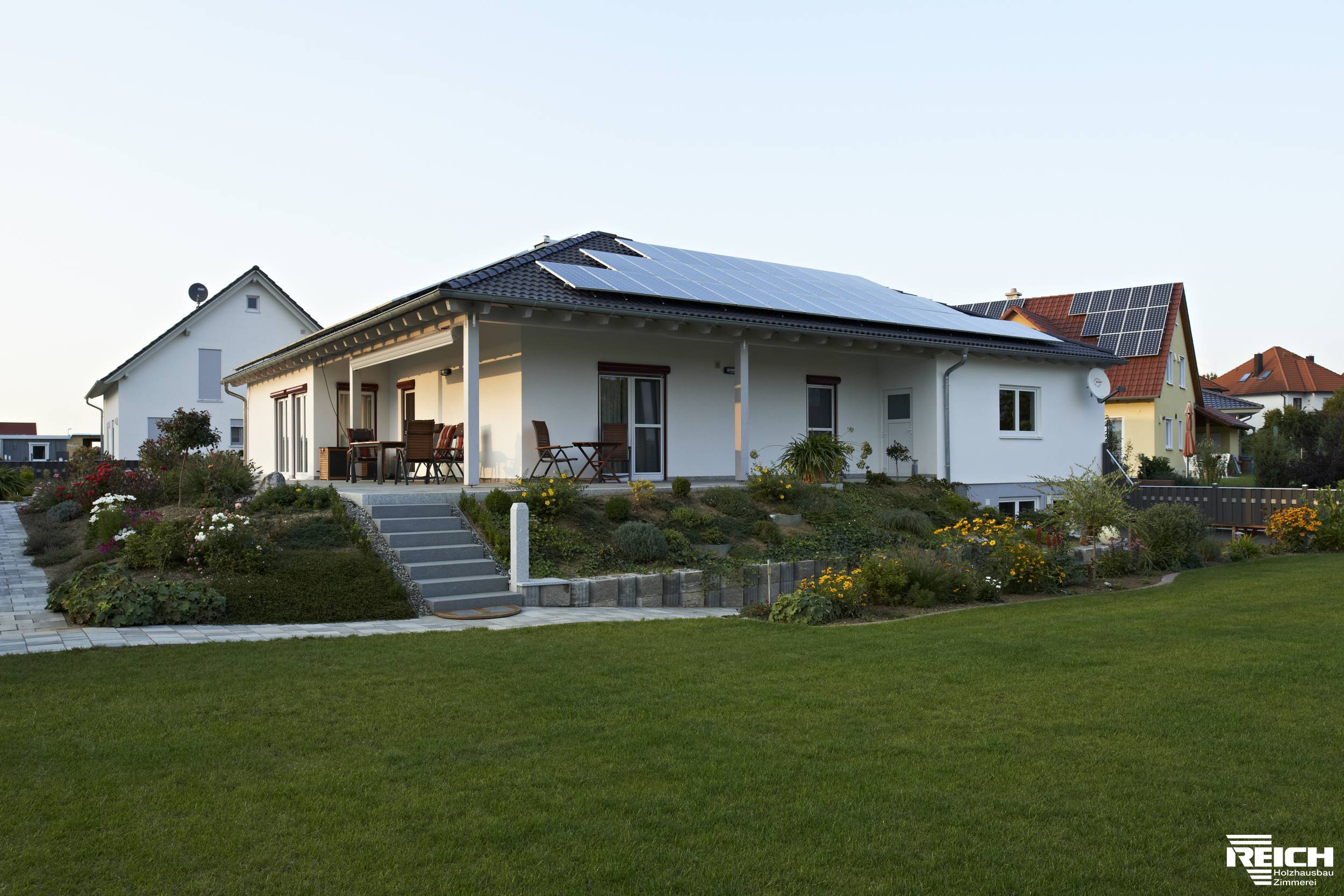 Neubau EFH in Holzrahmenbauweise