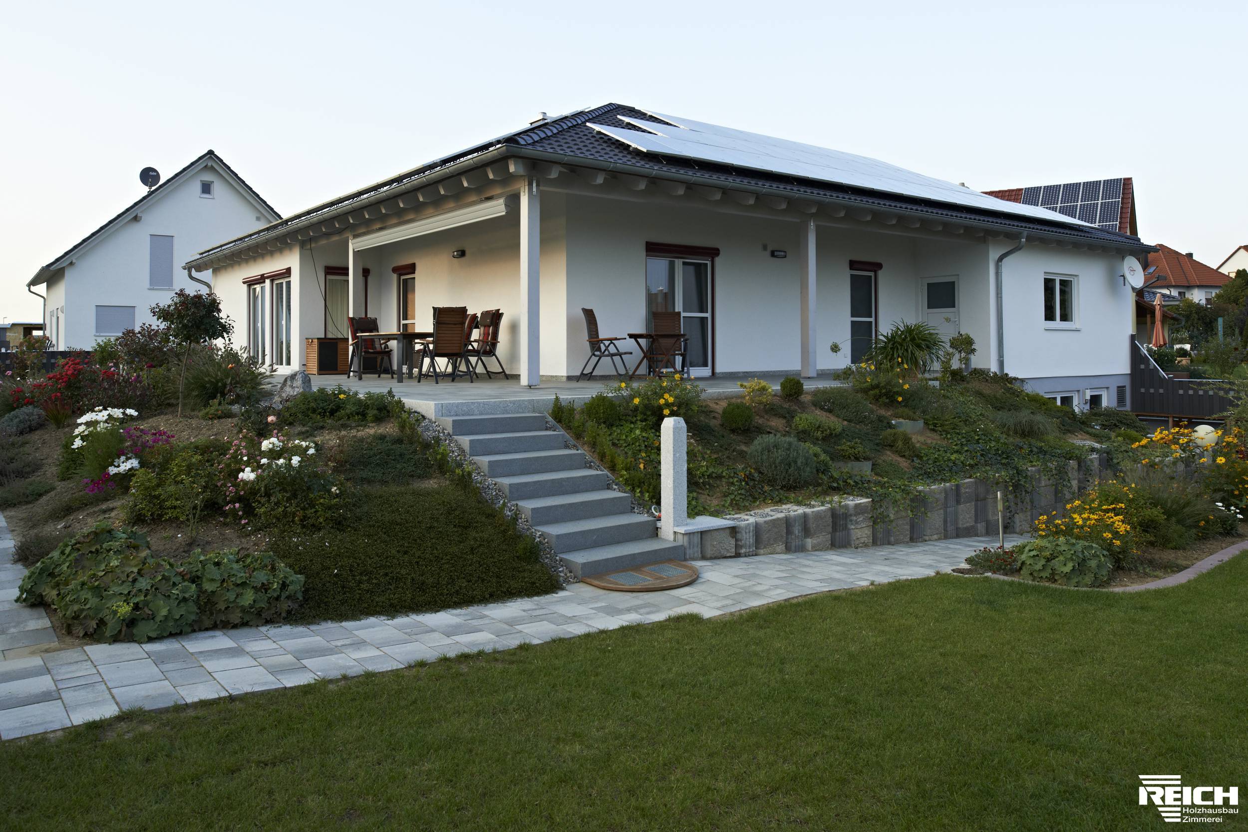 Neubau EFH in Holzrahmenbauweise