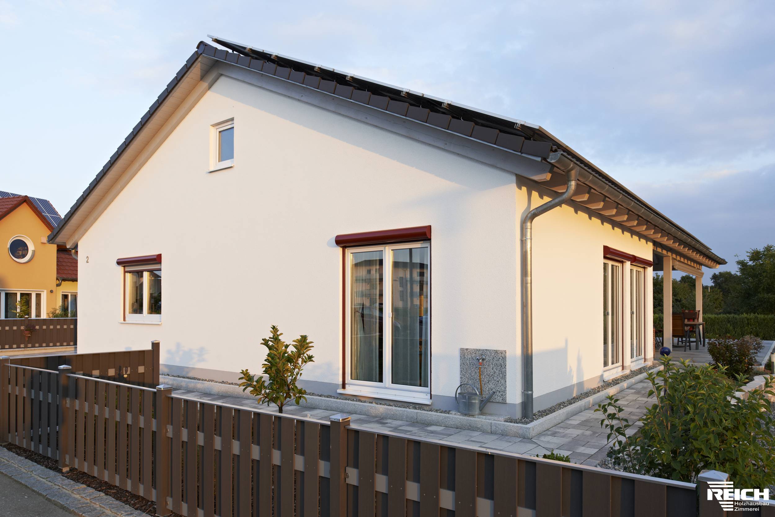 Neubau EFH in Holzrahmenbauweise
