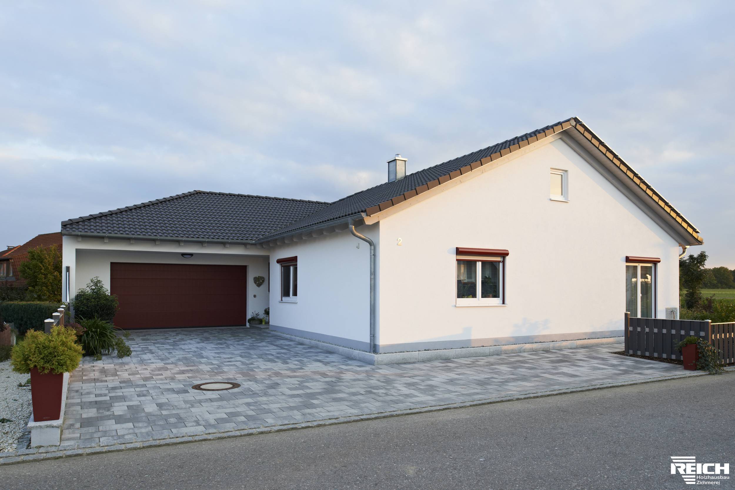 Neubau EFH in Holzrahmenbauweise