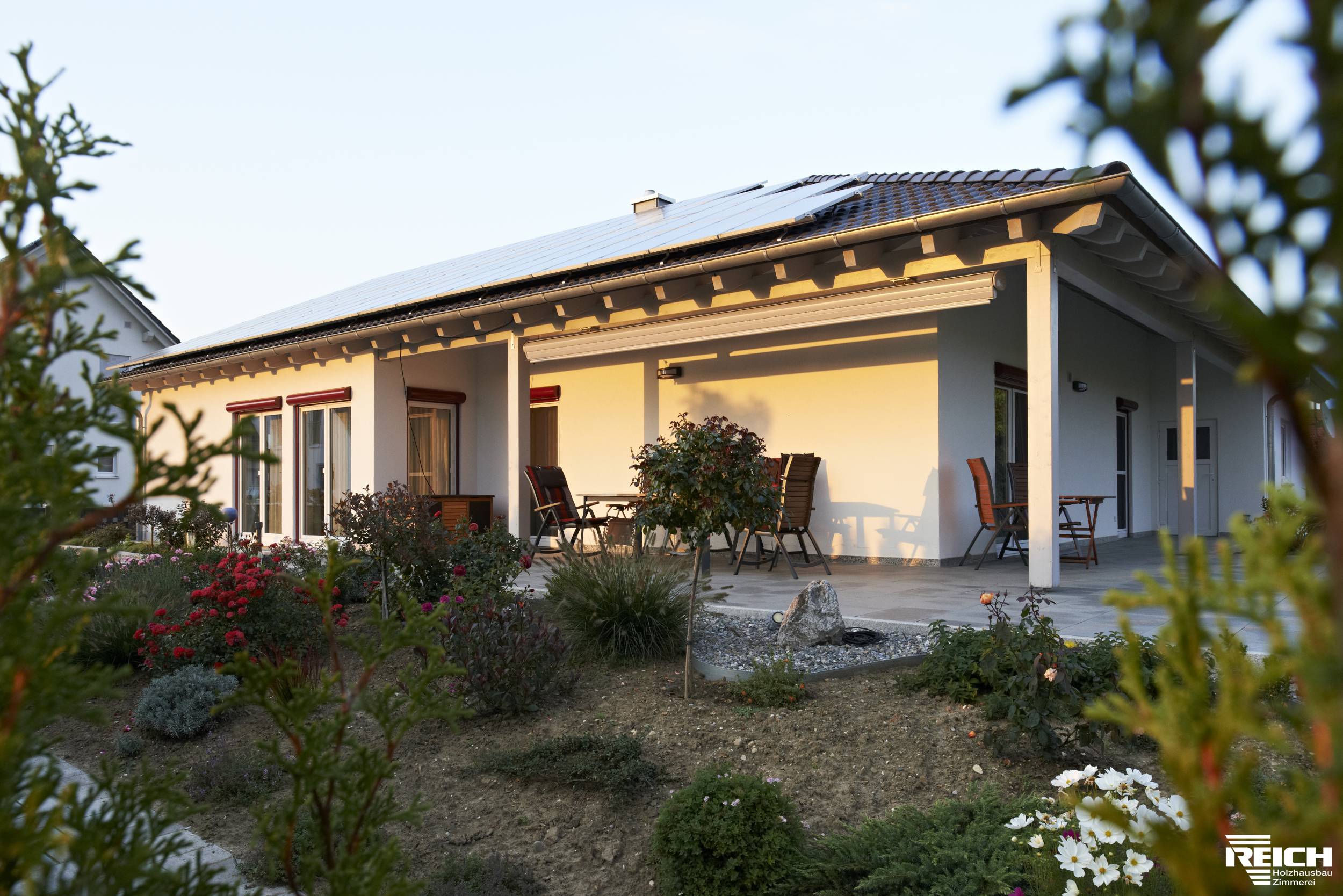 Neubau EFH in Holzrahmenbauweise