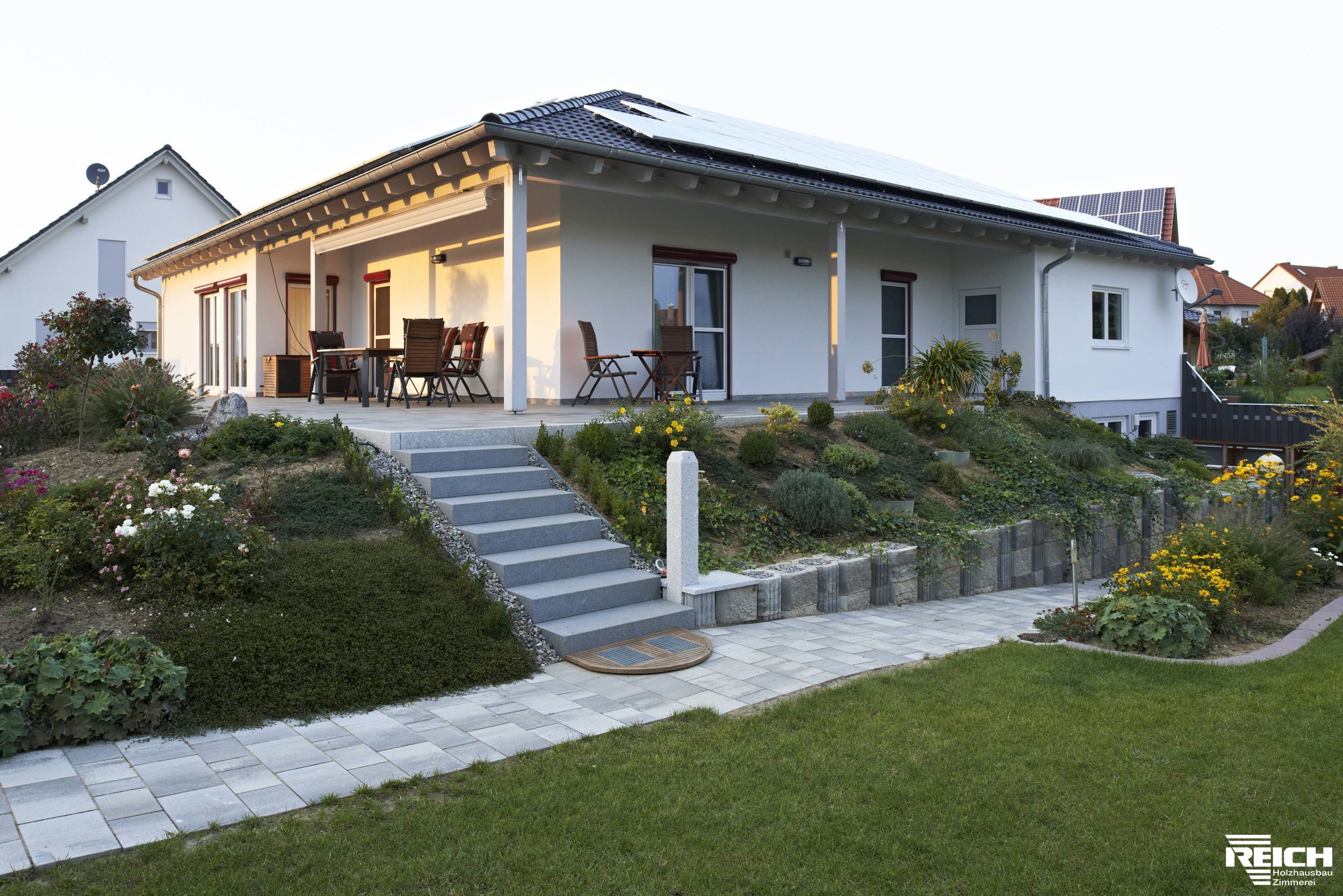 Neubau EFH in Holzrahmenbauweise