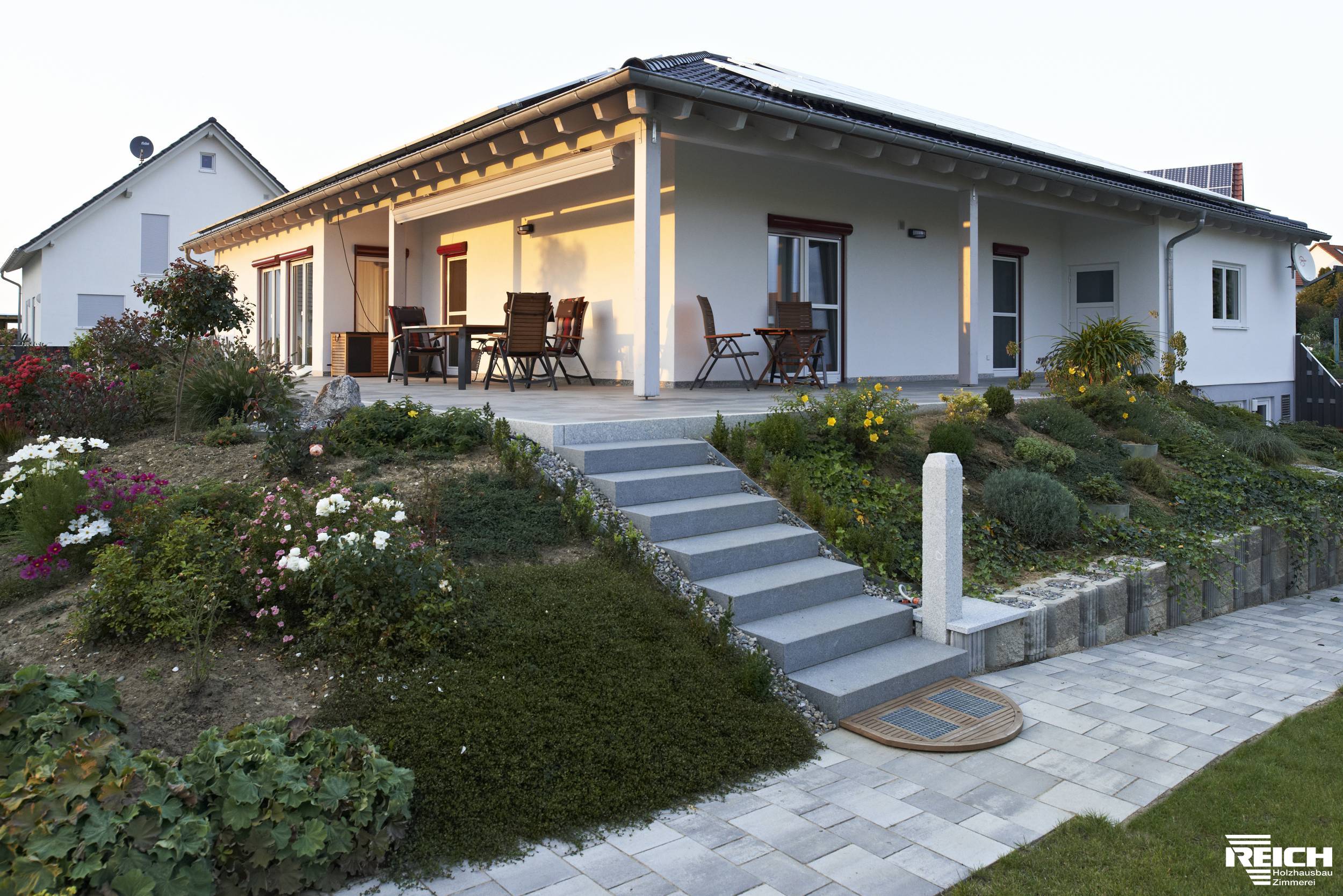 Neubau EFH in Holzrahmenbauweise
