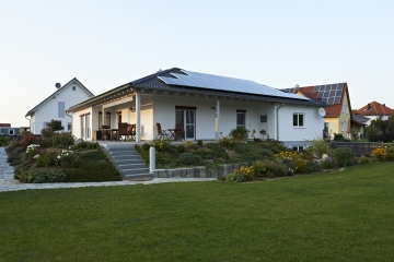 Neubau EFH in Holzrahmenbauweise