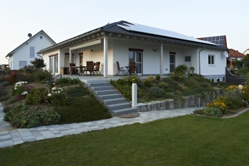 Neubau EFH in Holzrahmenbauweise