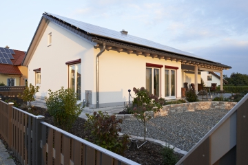 Neubau EFH in Holzrahmenbauweise