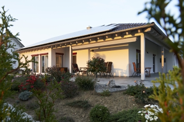 Neubau EFH in Holzrahmenbauweise