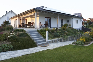 Neubau EFH in Holzrahmenbauweise