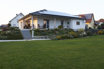 Neubau EFH in Holzrahmenbauweise