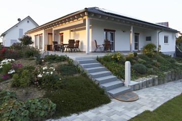 Neubau EFH in Holzrahmenbauweise
