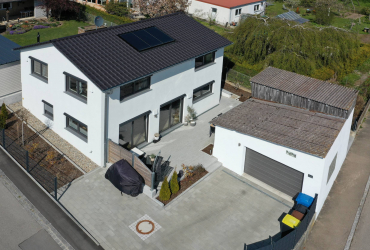 Neubau Einfamilienhaus in Holzrahmenbau