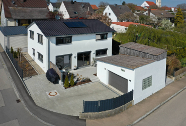 Neubau Einfamilienhaus in Holzrahmenbau