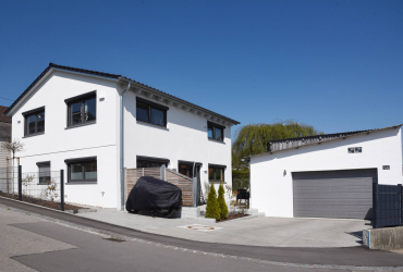 Neubau Einfamilienhaus in Holzrahmenbau