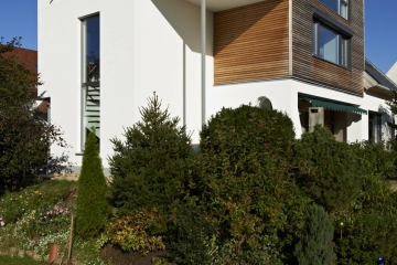 Neubau EFH in Brettsperrholz – Bauweise (LENO)